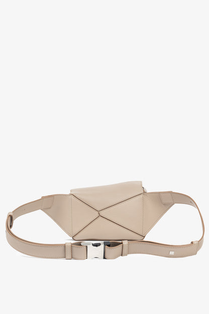 Loewe Mini Puzzle Sand Classic Calfskin Bumbag