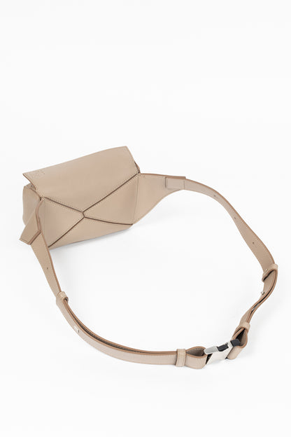 Loewe Mini Puzzle Sand Classic Calfskin Bumbag