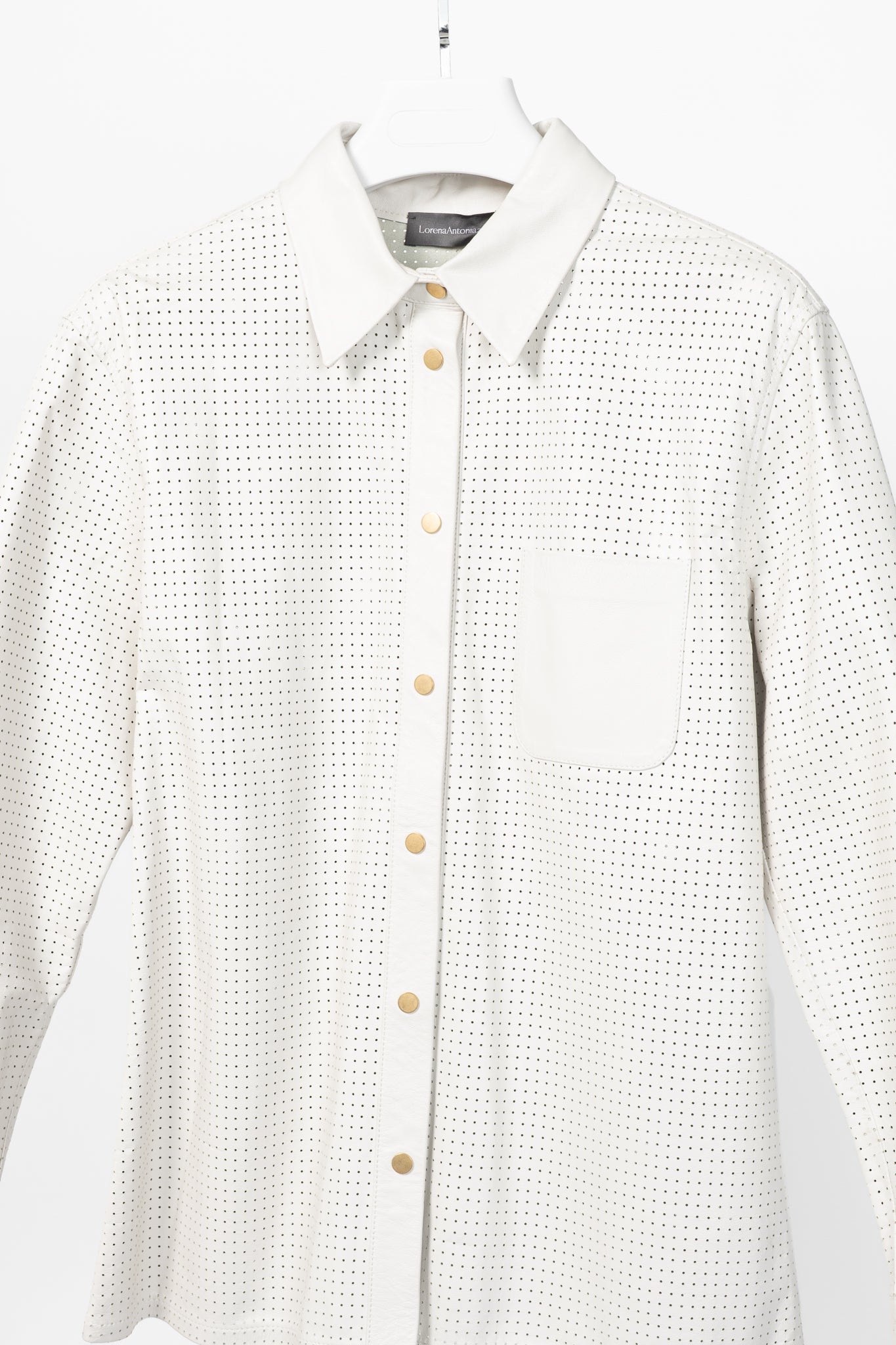RJ By Ring Jacket Navy Cotton Seersucker Utility Jacket