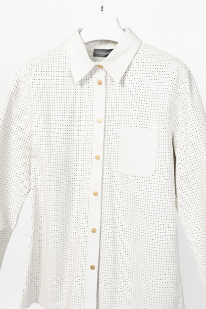 RJ By Ring Jacket Navy Cotton Seersucker Utility Jacket
