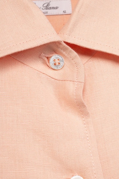 Loro Piana Coral Flax Buttoned Shirt