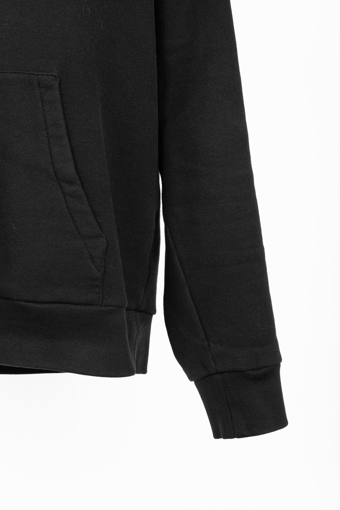 Louis Vuitton Black Embroidered Signature Cotton Hoodie