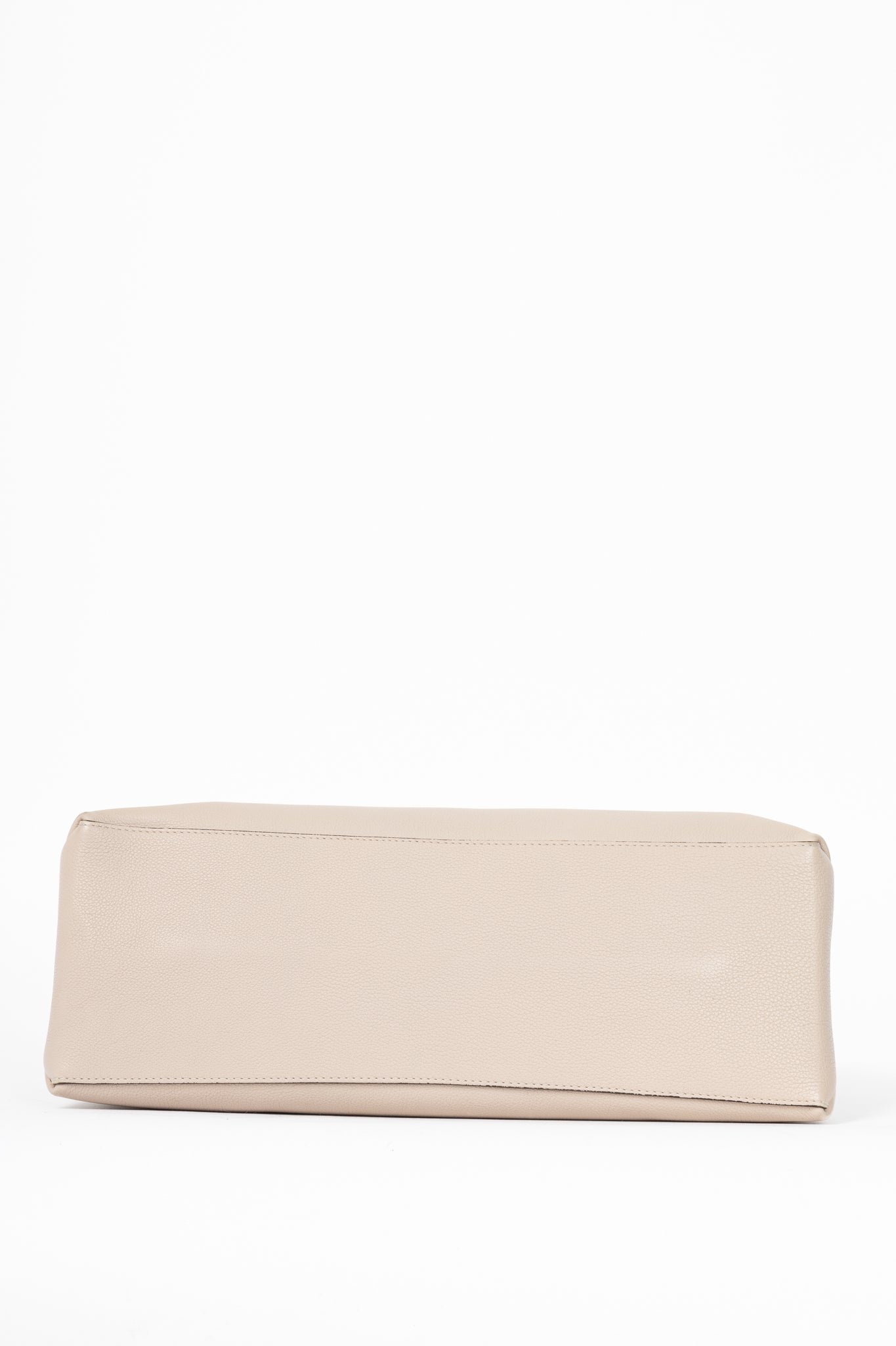 Louis Vuitton Lockme Greige Grained Calfskin Shopper Tote