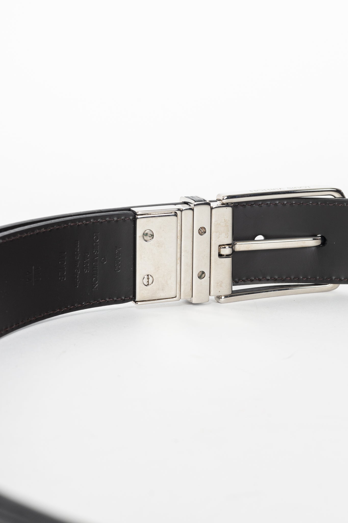 Louis Vuitton Men's Black Epi-Leather Belt