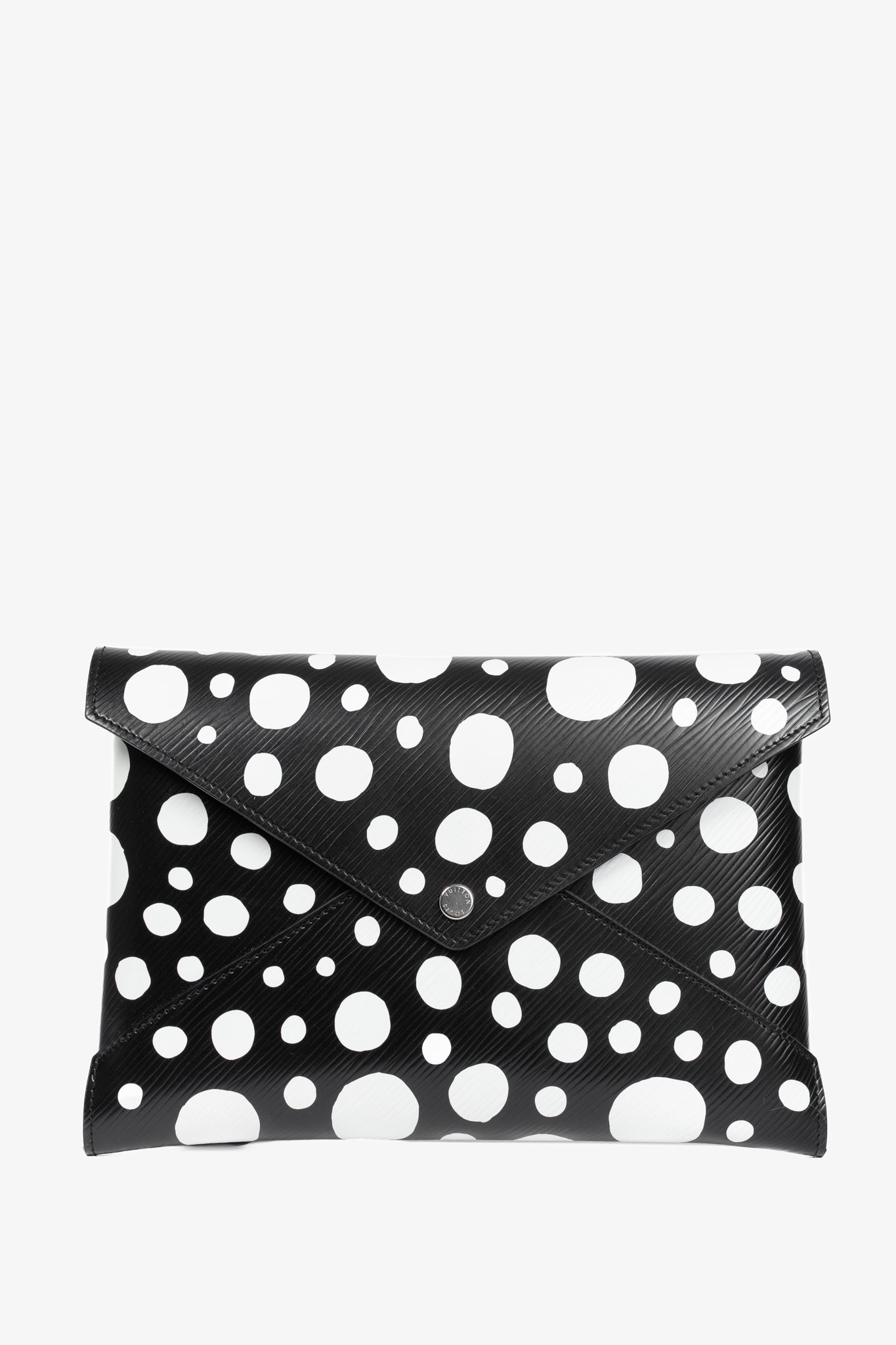 Louis Vuitton x Yayoi Kusama Kirigami Black Epi Dotted Pochette