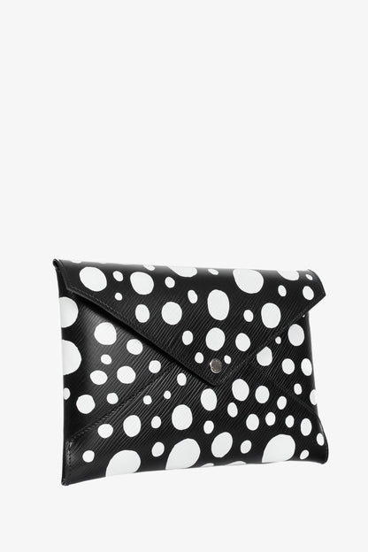 Louis Vuitton x Yayoi Kusama Kirigami Black Epi Dotted Pochette