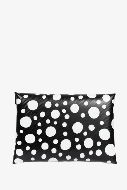 Louis Vuitton x Yayoi Kusama Kirigami Black Epi Dotted Pochette