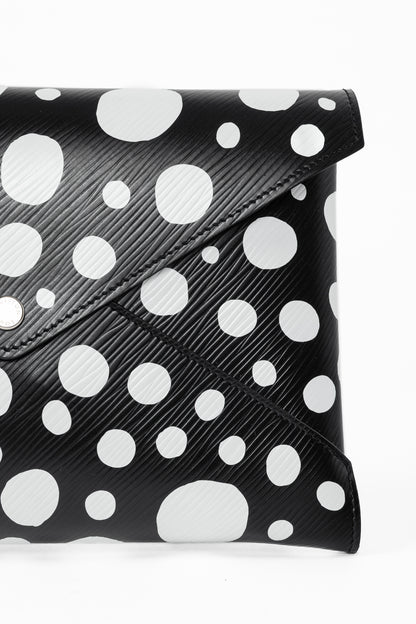 Louis Vuitton x Yayoi Kusama Kirigami Black Epi Dotted Pochette