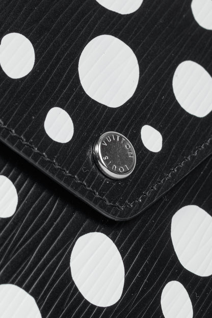 Louis Vuitton x Yayoi Kusama Kirigami Black Epi Dotted Pochette