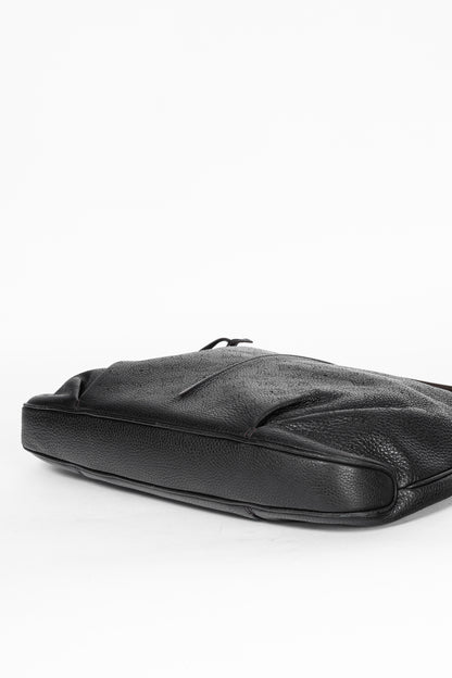 Louis Vuitton Selene MM Black Mahina Leather Hobo