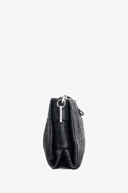 Louis Vuitton AW/08 Runway Lutece Black Perfore Python Shoulder Bag