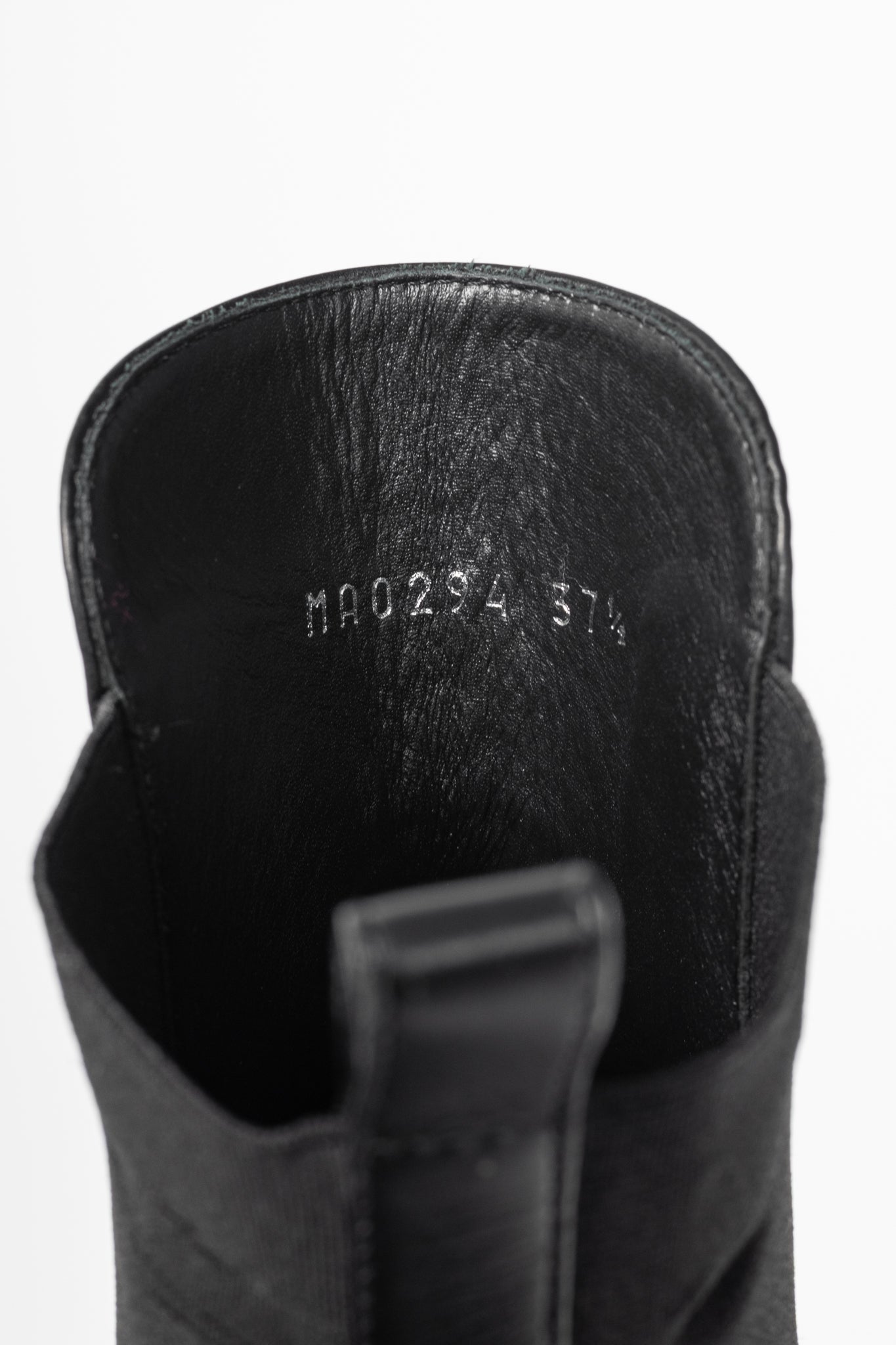 Louis Vuitton Laureate Black Suede & Monogram-Leather Platform Chelsea Boot
