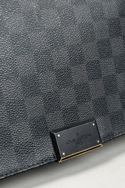 Louis Vuitton Graphite Damier District MM Cross Body Bag