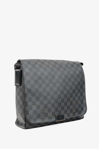 Louis Vuitton Graphite Damier District MM Cross Body Bag
