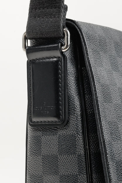 Louis Vuitton Graphite Damier District MM Cross Body Bag