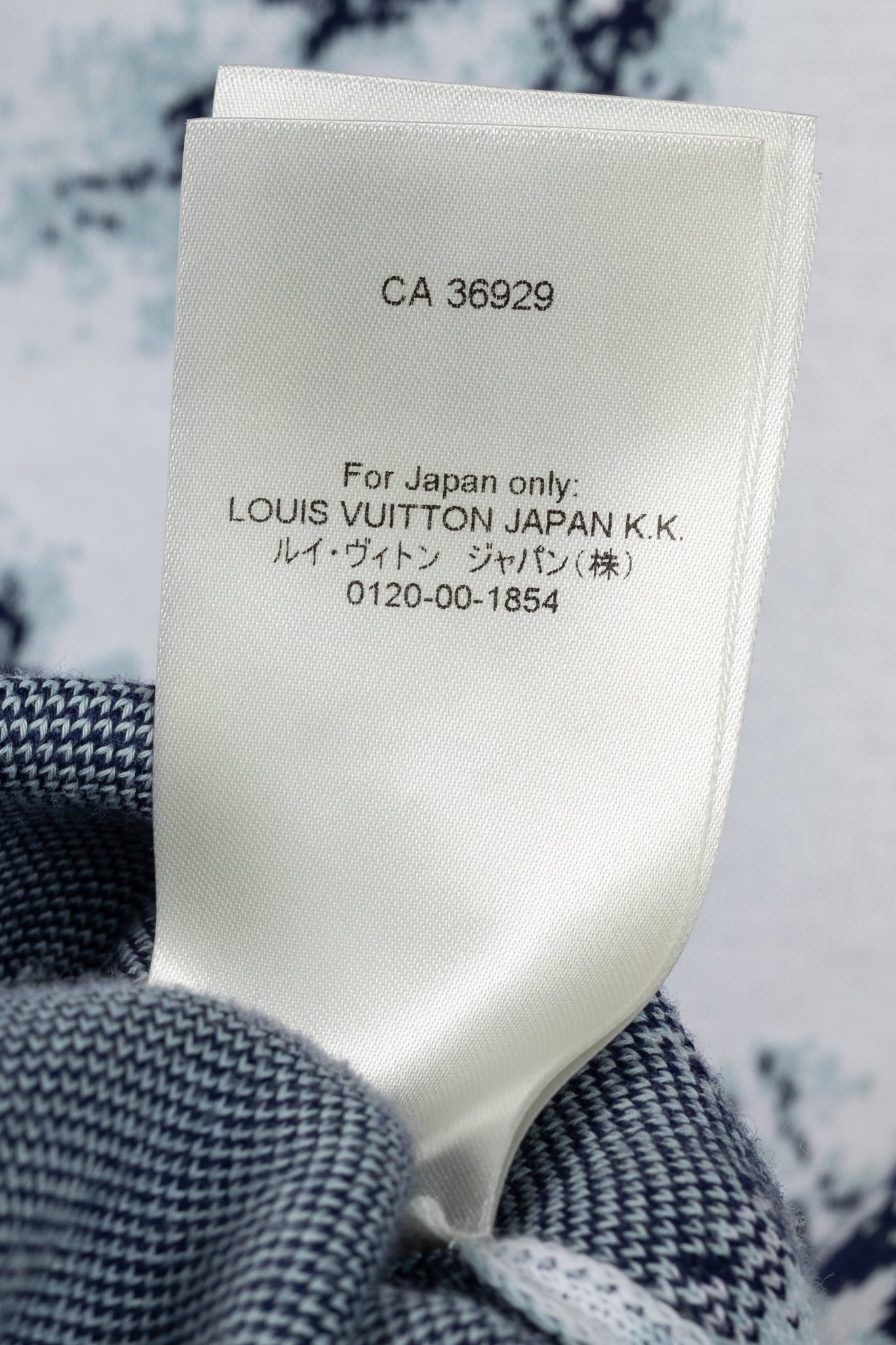 Louis Vuitton Indigo & White Monogram Bandana Crewneck Sweater