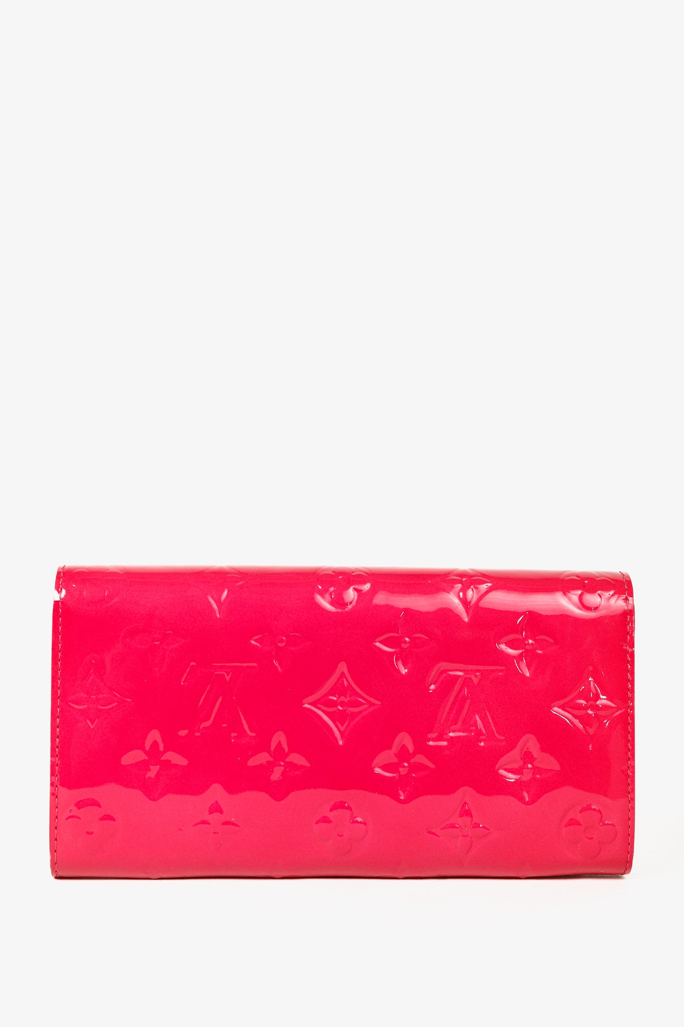Louis Vuitton Sarah Rose Pop Monogram Vernis Leather Wallet