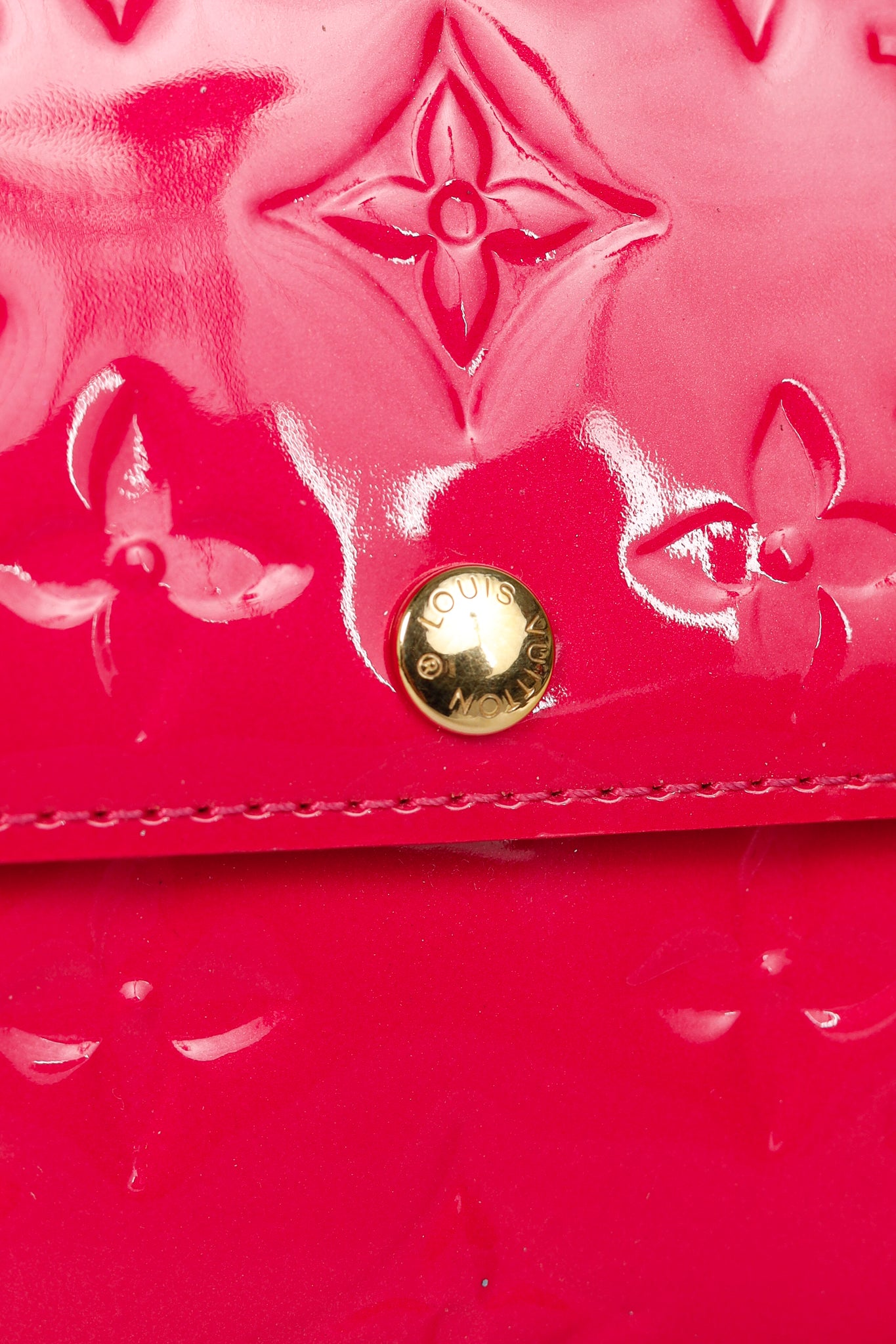 Louis Vuitton Sarah Rose Pop Monogram Vernis Leather Wallet