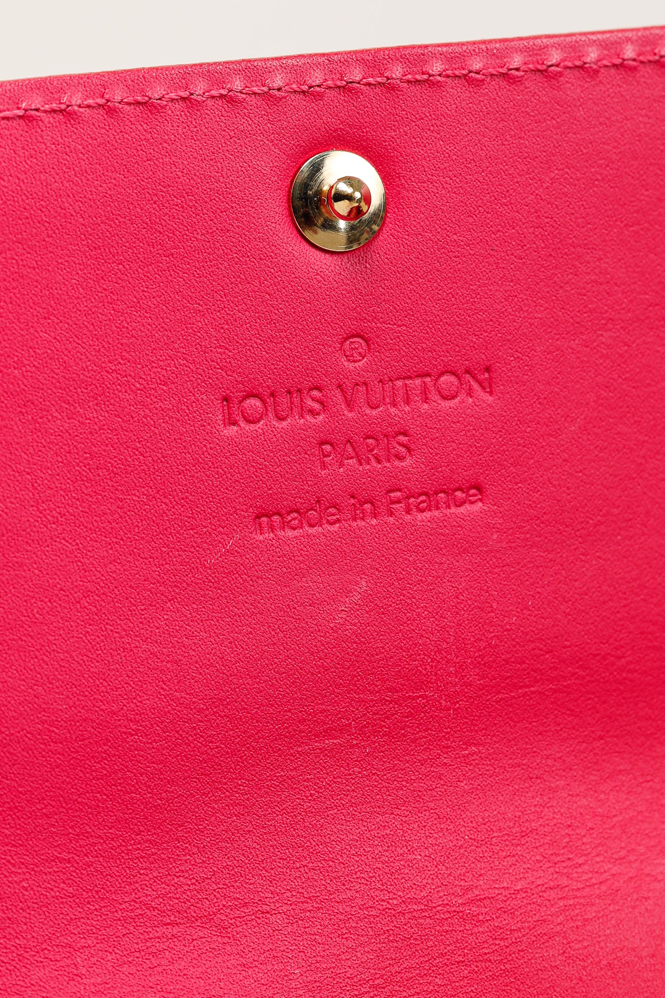 Louis Vuitton Sarah Rose Pop Monogram Vernis Leather Wallet