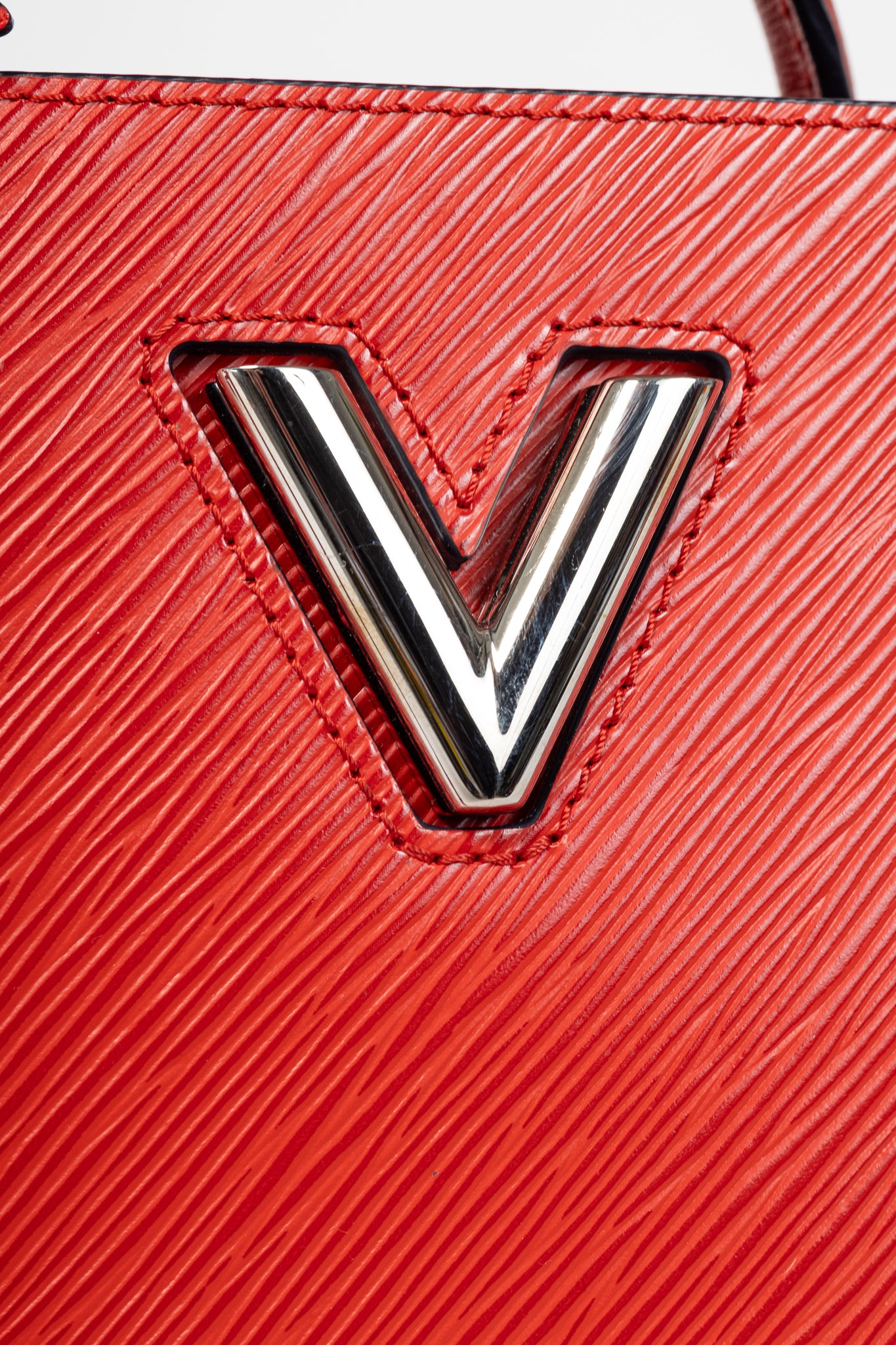 Louis Vuitton Twist Coquelicot Epi Leather Tote