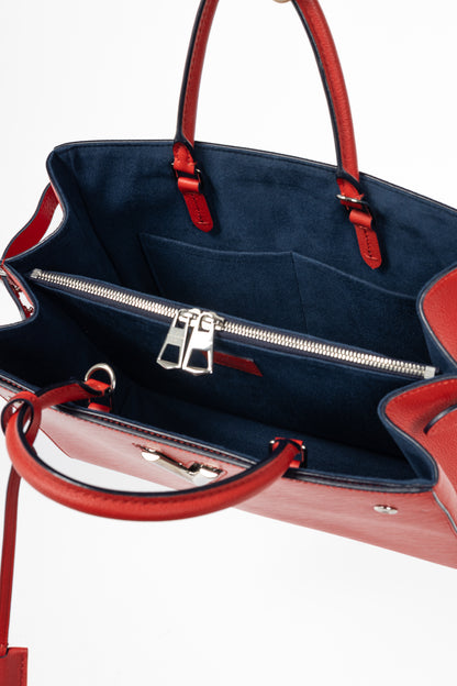 Louis Vuitton Twist Coquelicot Epi Leather Tote