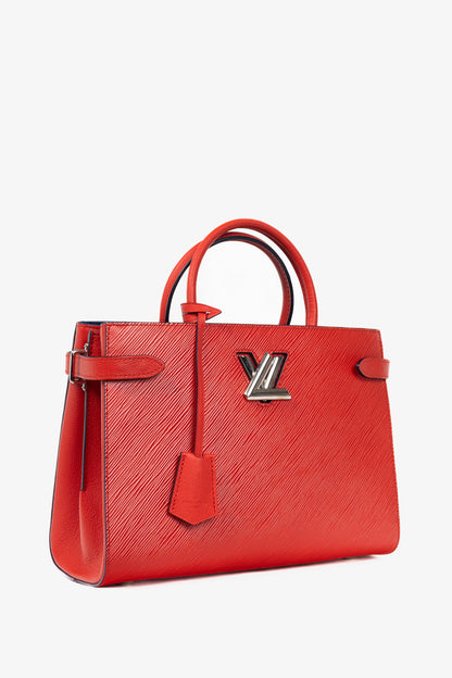 Louis Vuitton Twist Coquelicot Epi Leather Tote
