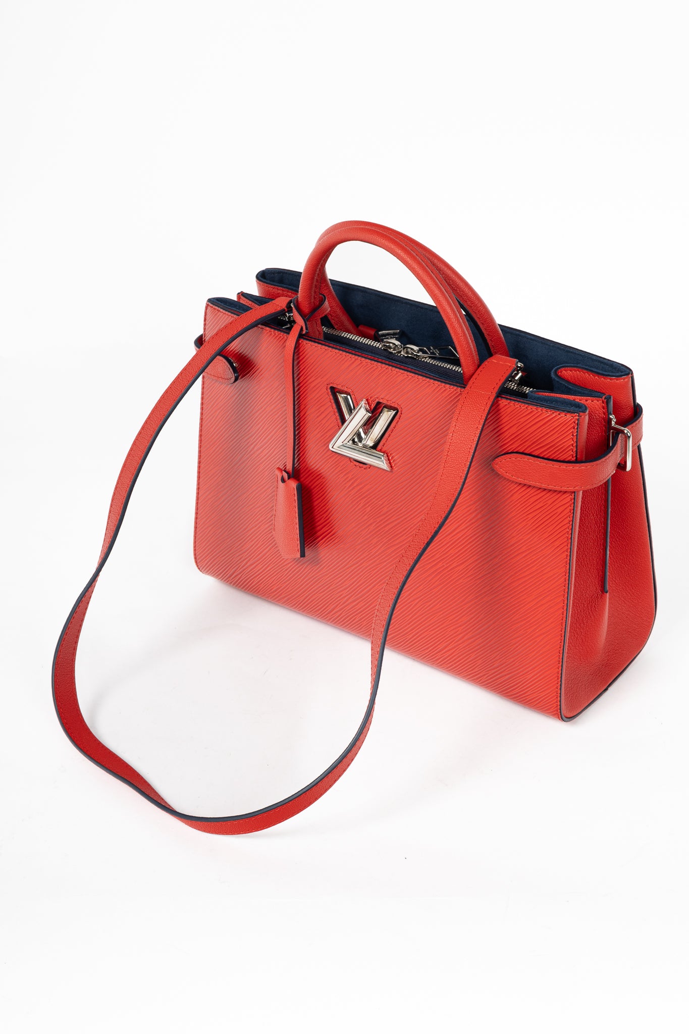 Louis Vuitton Twist Coquelicot Epi Leather Tote