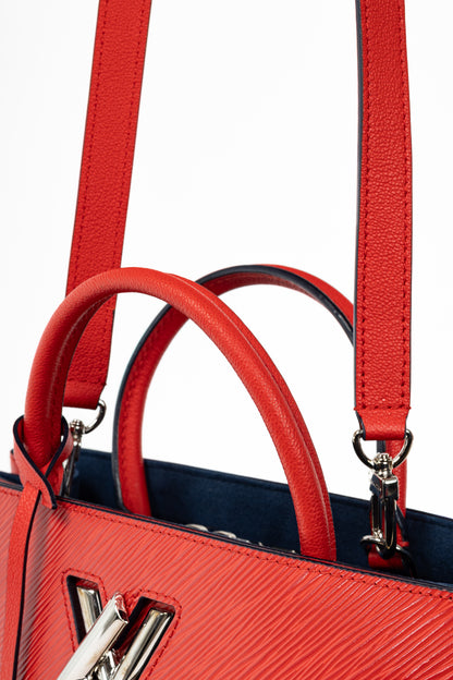 Louis Vuitton Twist Coquelicot Epi Leather Tote