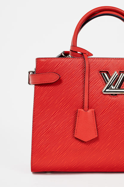 Louis Vuitton Twist Coquelicot Epi Leather Tote
