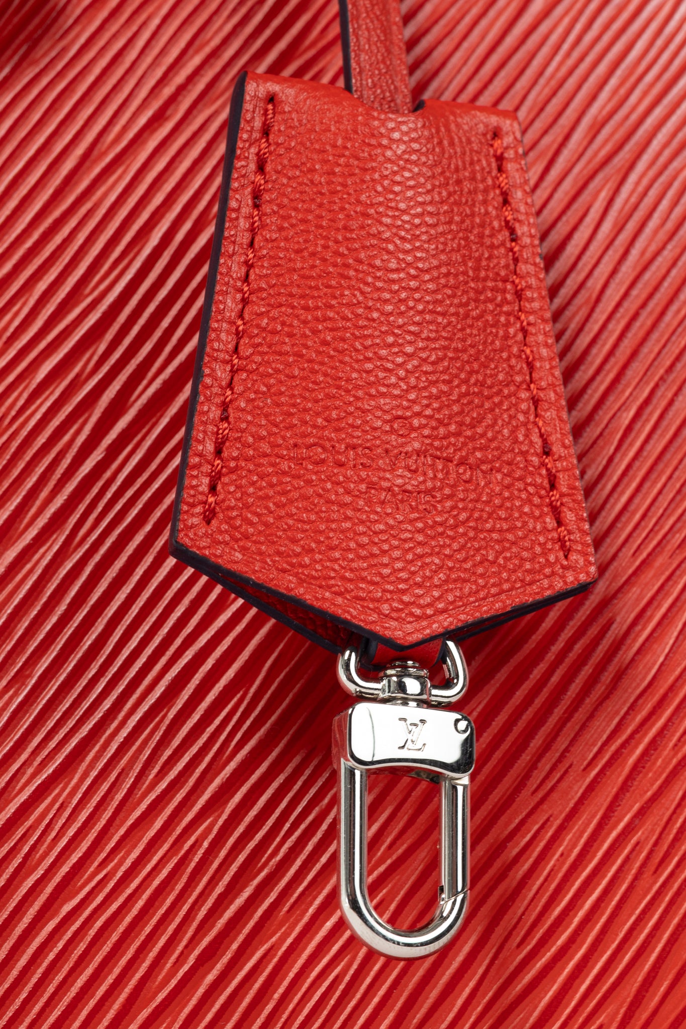 Louis Vuitton Twist Coquelicot Epi Leather Tote