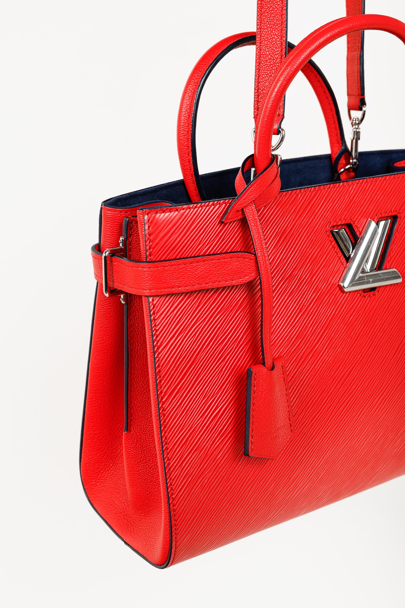 Louis Vuitton Twist Coquelicot Epi Leather Tote