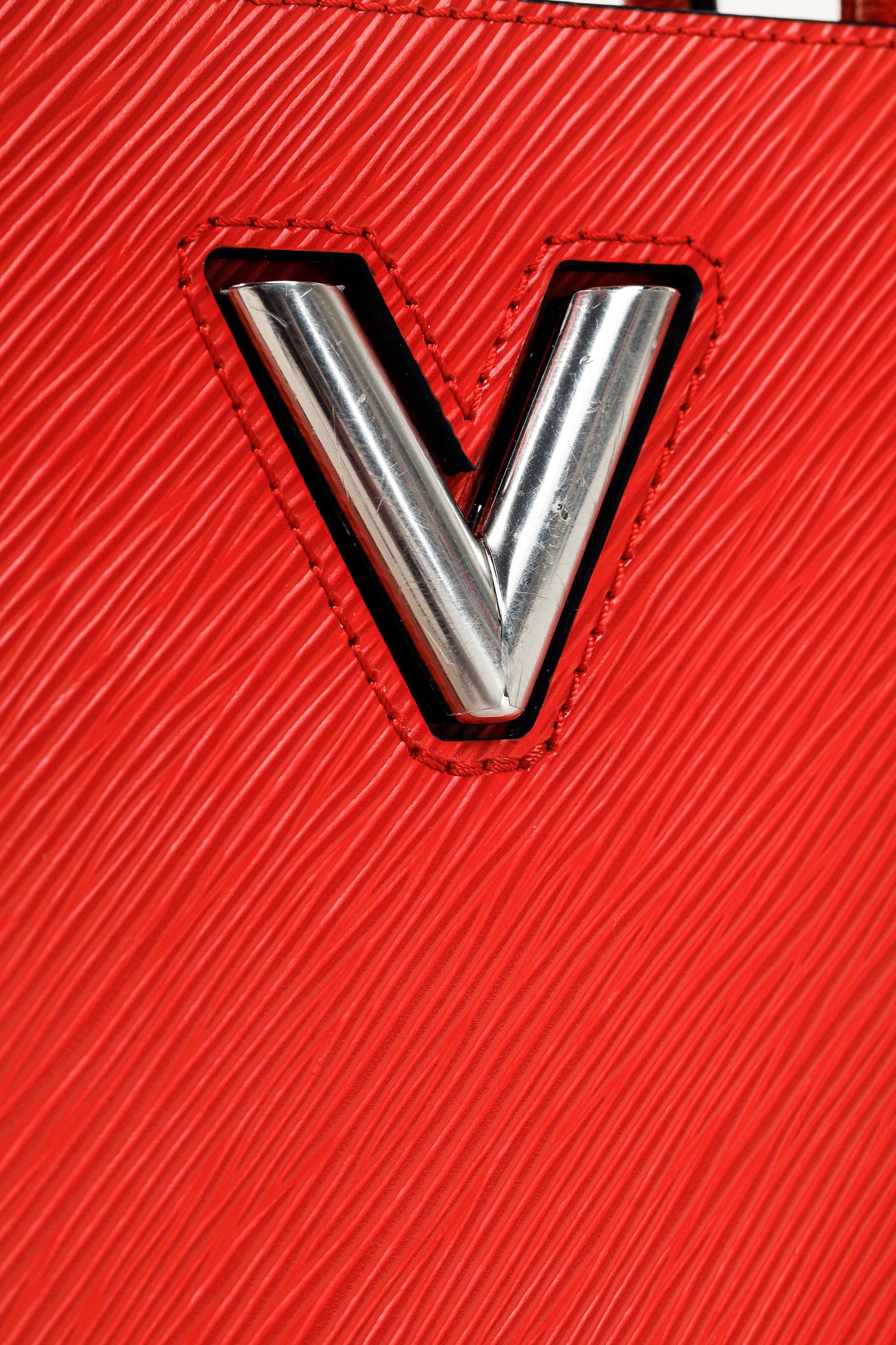 Louis Vuitton Twist Coquelicot Epi Leather Tote