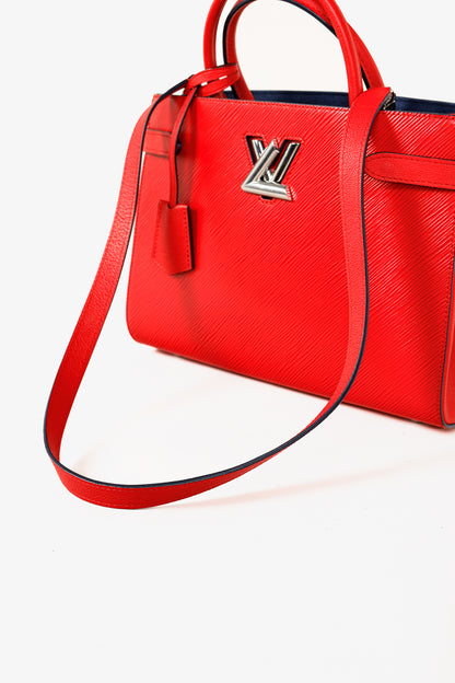 Louis Vuitton Twist Coquelicot Epi Leather Tote