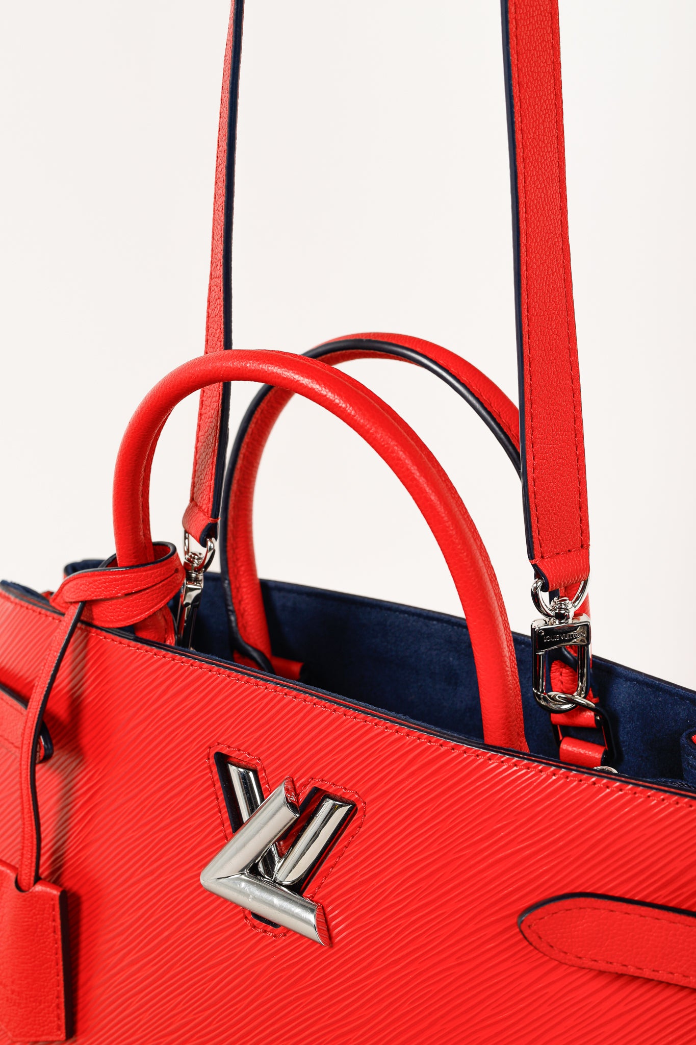 Louis Vuitton Twist Coquelicot Epi Leather Tote