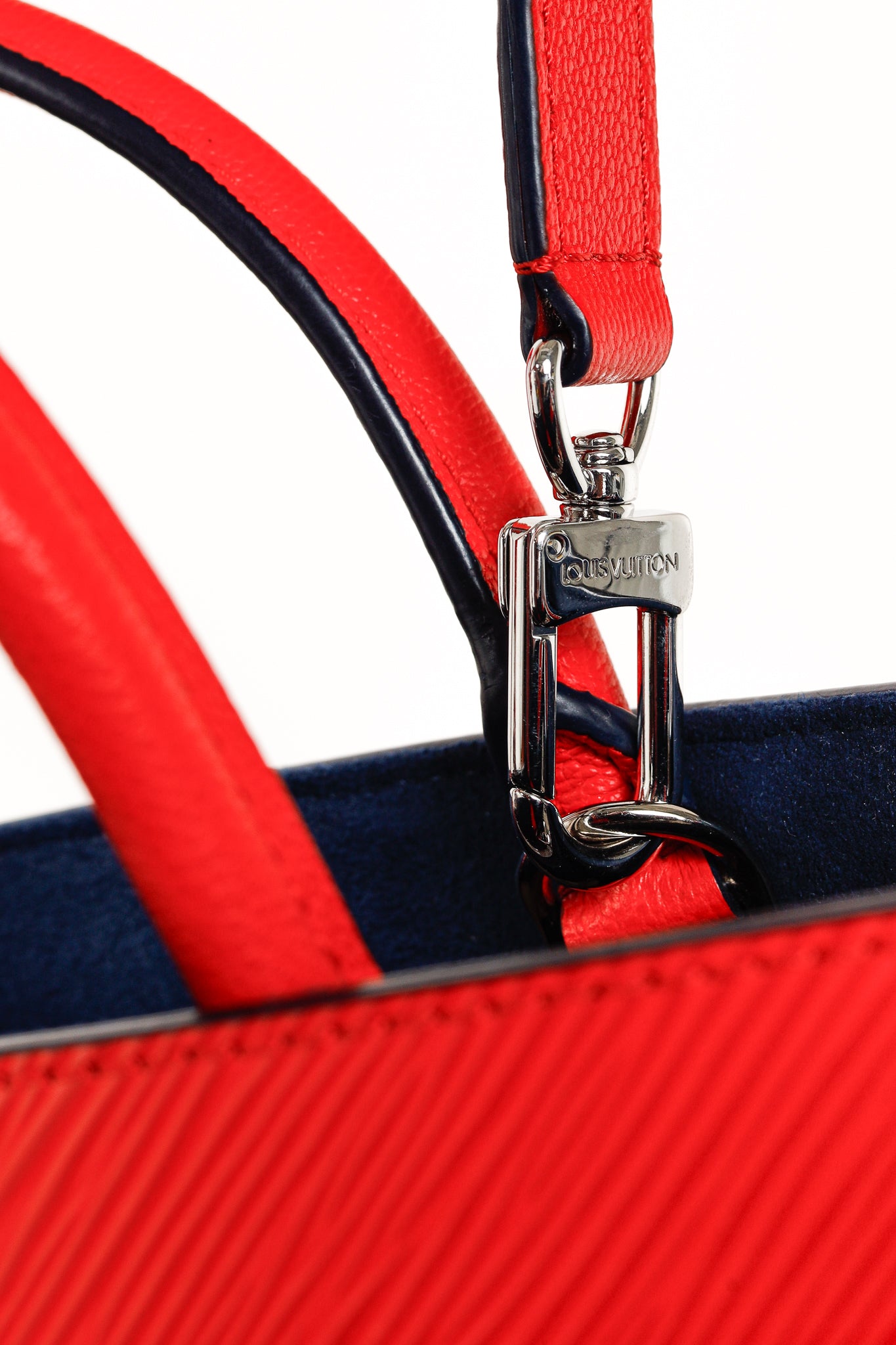 Louis Vuitton Twist Coquelicot Epi Leather Tote