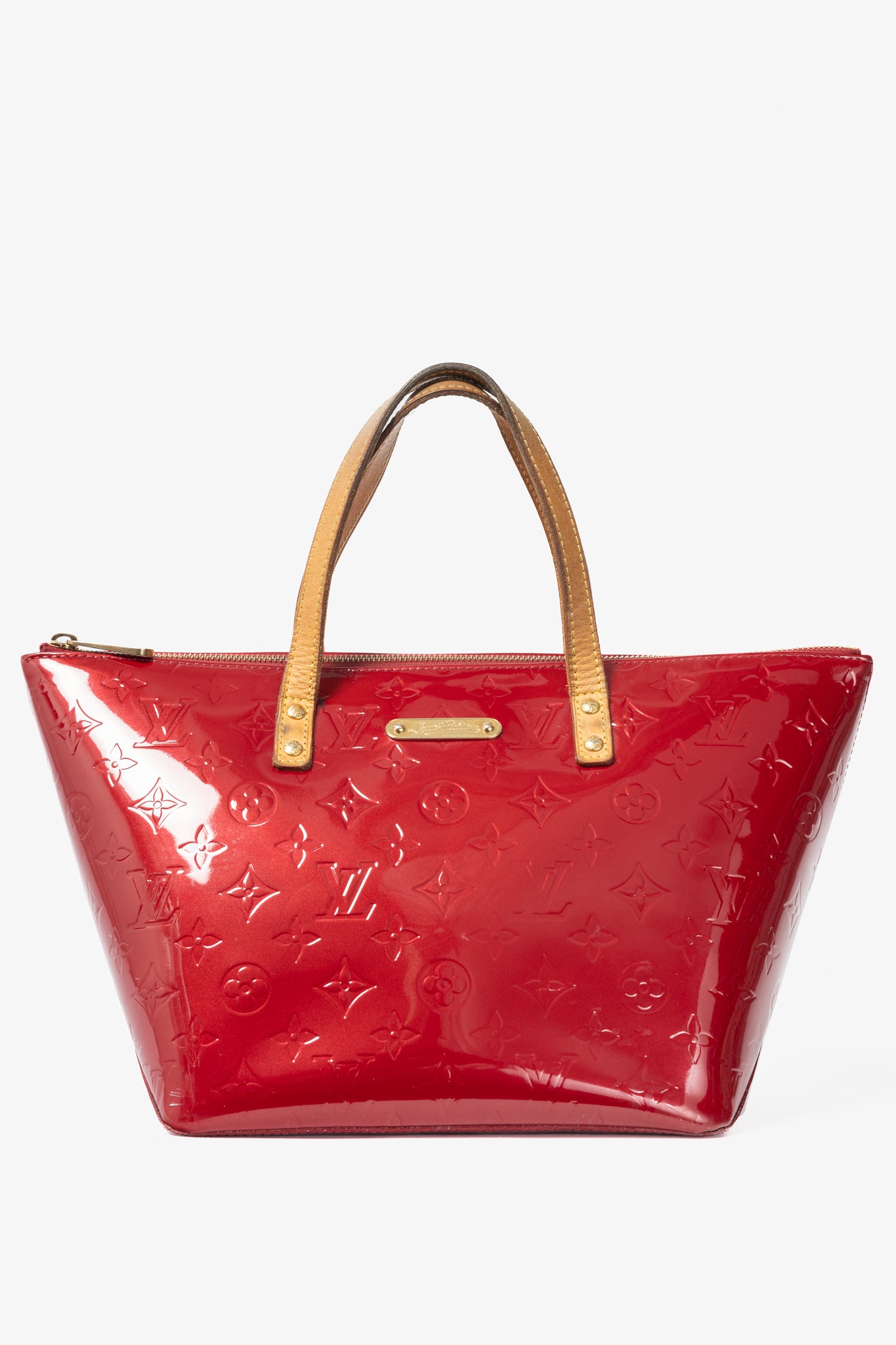 Louis Vuitton Bellevue PM Pomme D'Amour Monogram Vernis Tote