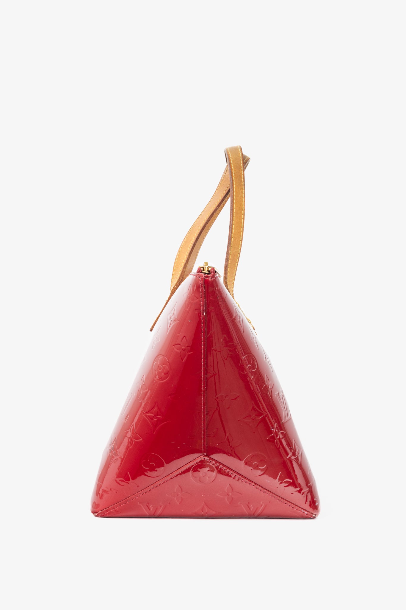 Louis Vuitton Bellevue PM Pomme D'Amour Monogram Vernis Tote