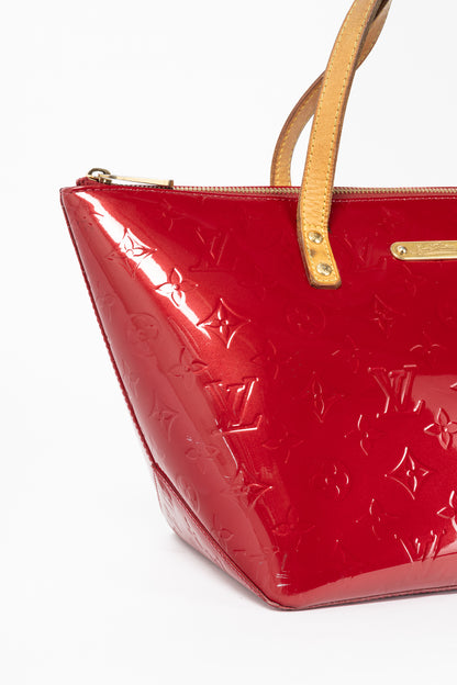 Louis Vuitton Bellevue PM Pomme D'Amour Monogram Vernis Tote