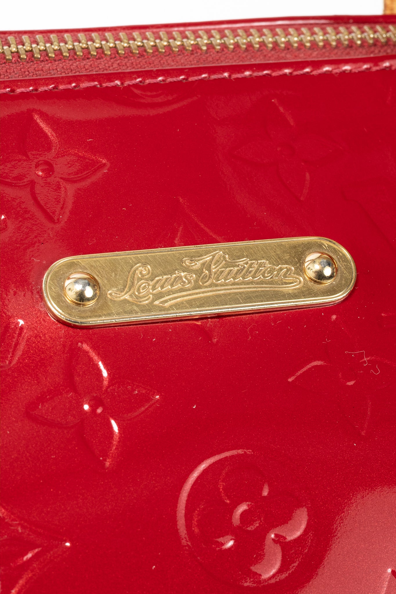 Louis Vuitton Bellevue PM Pomme D'Amour Monogram Vernis Tote