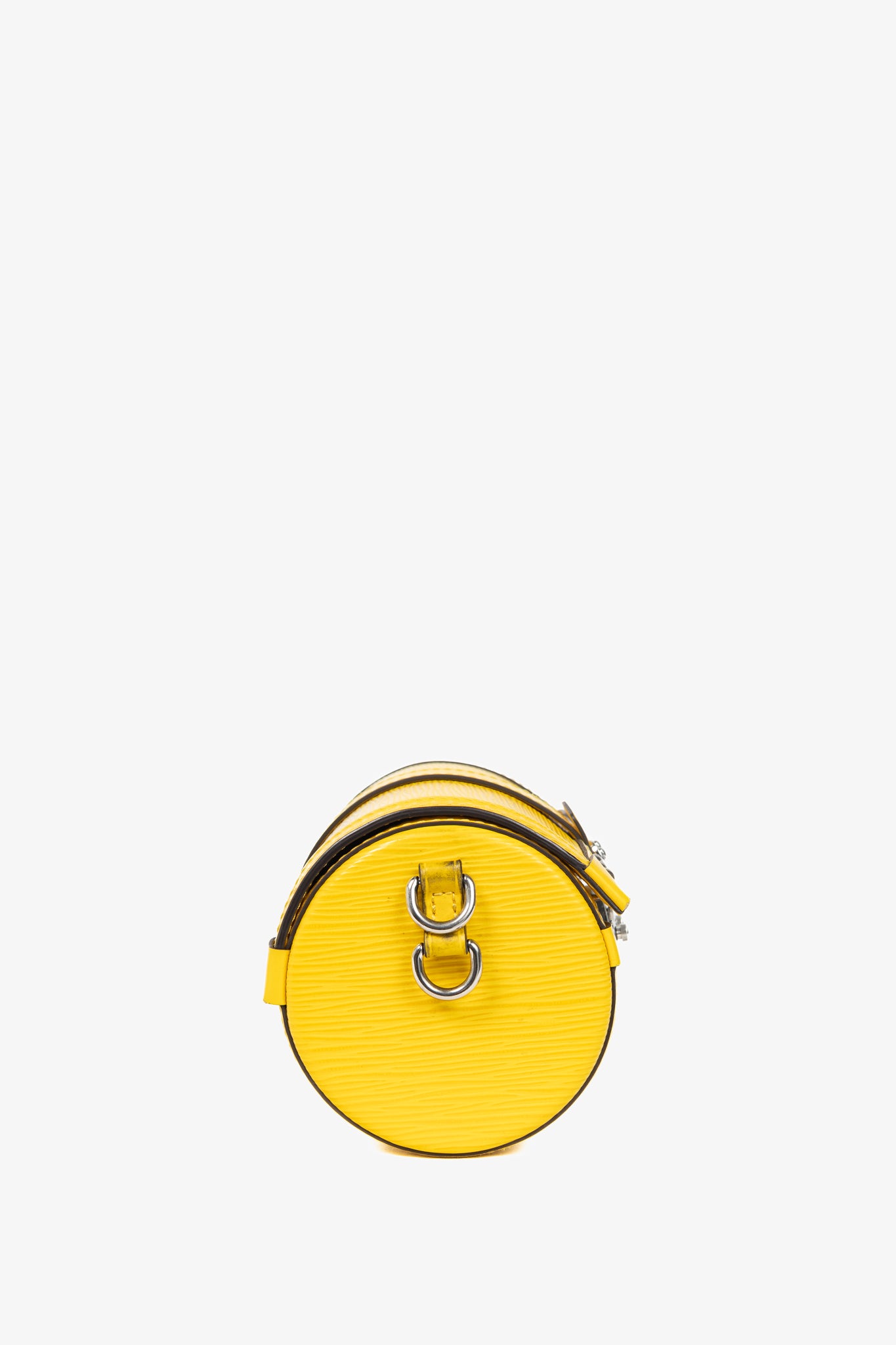 Louis Vuitton Papillon Trunk Jaune Epi Leather Handbag