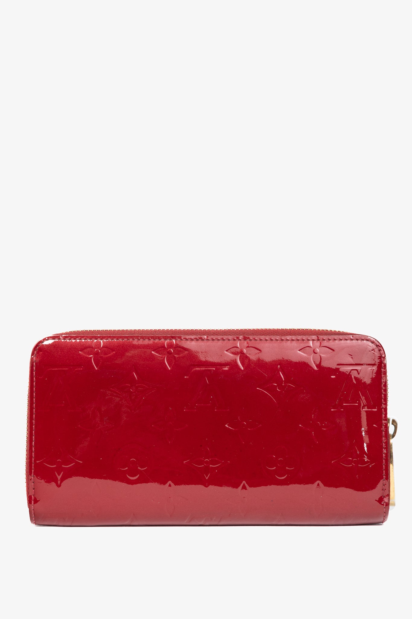 Louis Vuitton Zippy Pomme D'Amour Monogram Vernis Wallet