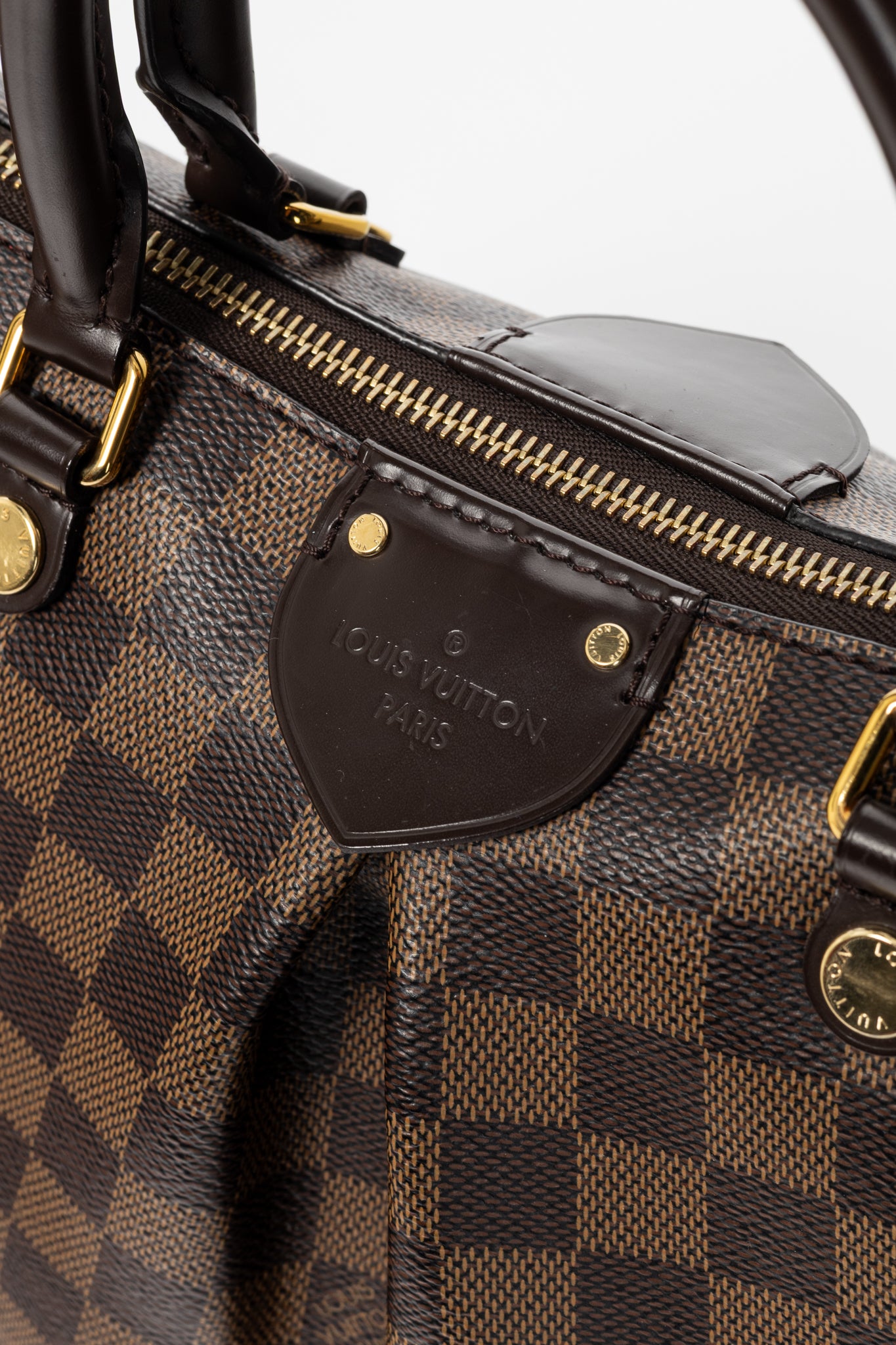 Louis Vuitton Siena MM Damier Ebene Canvas Tote