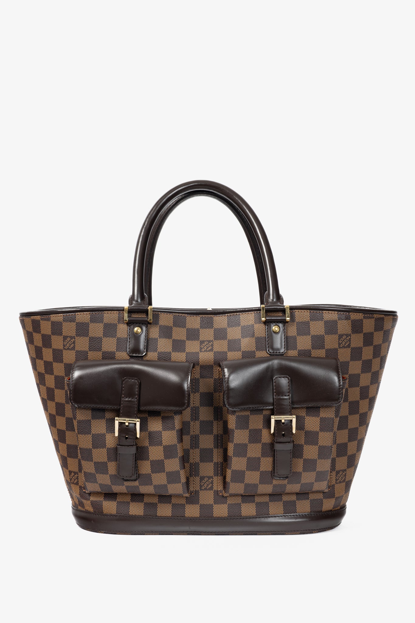 Louis Vuitton Manosque GM Damier Ebene Canvas Tote