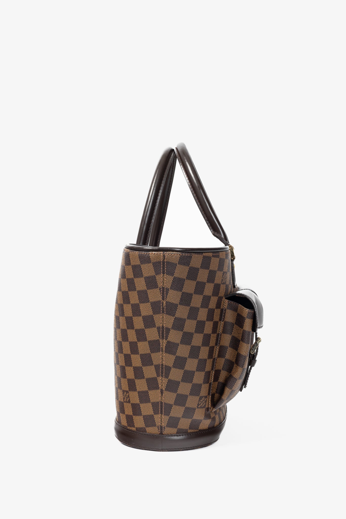 Louis Vuitton Manosque GM Damier Ebene Canvas Tote