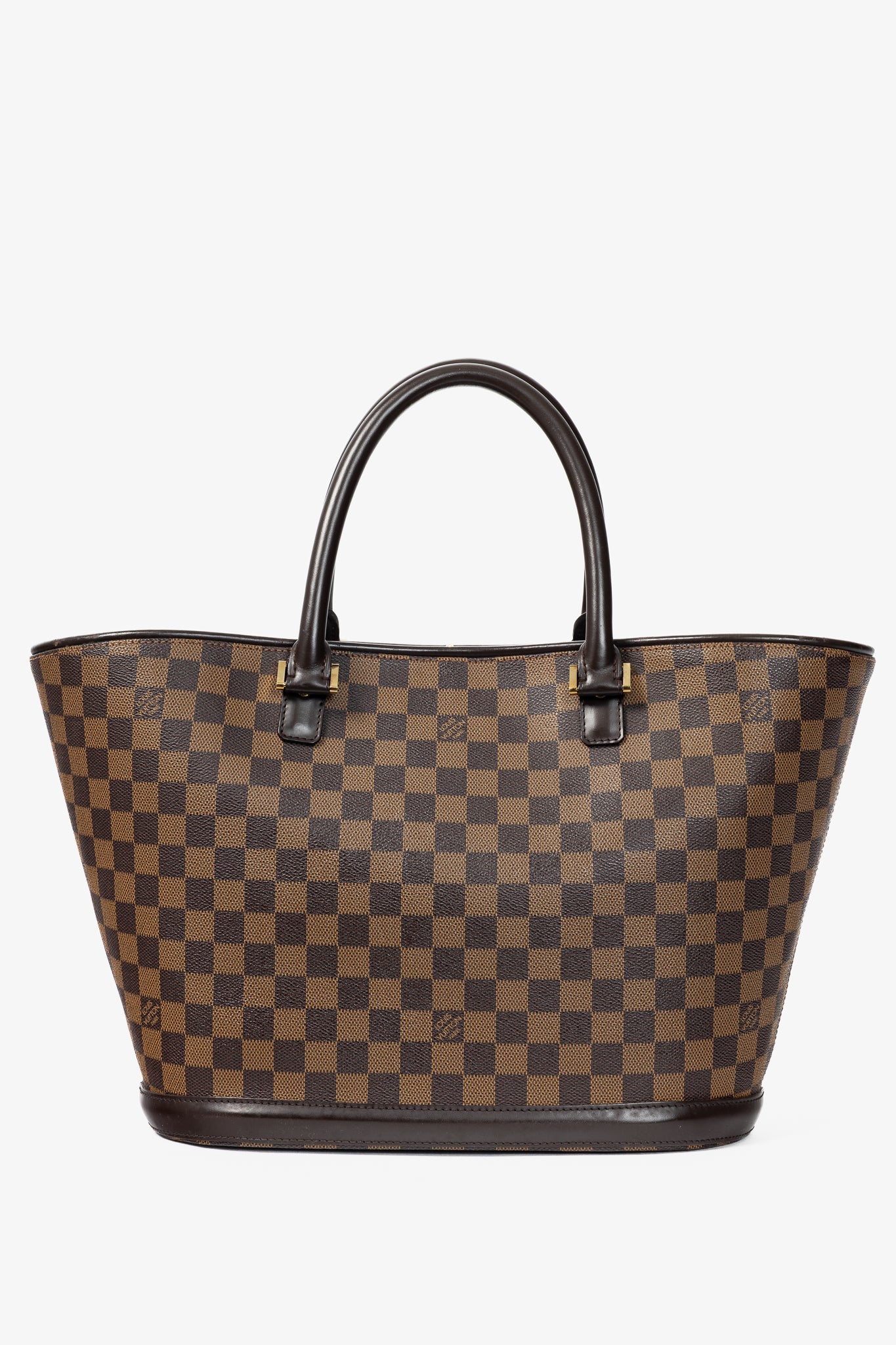Louis Vuitton Manosque GM Damier Ebene Canvas Tote
