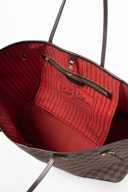 Louis Vuitton Neverfull GM Damier Ebene Canvas Tote
