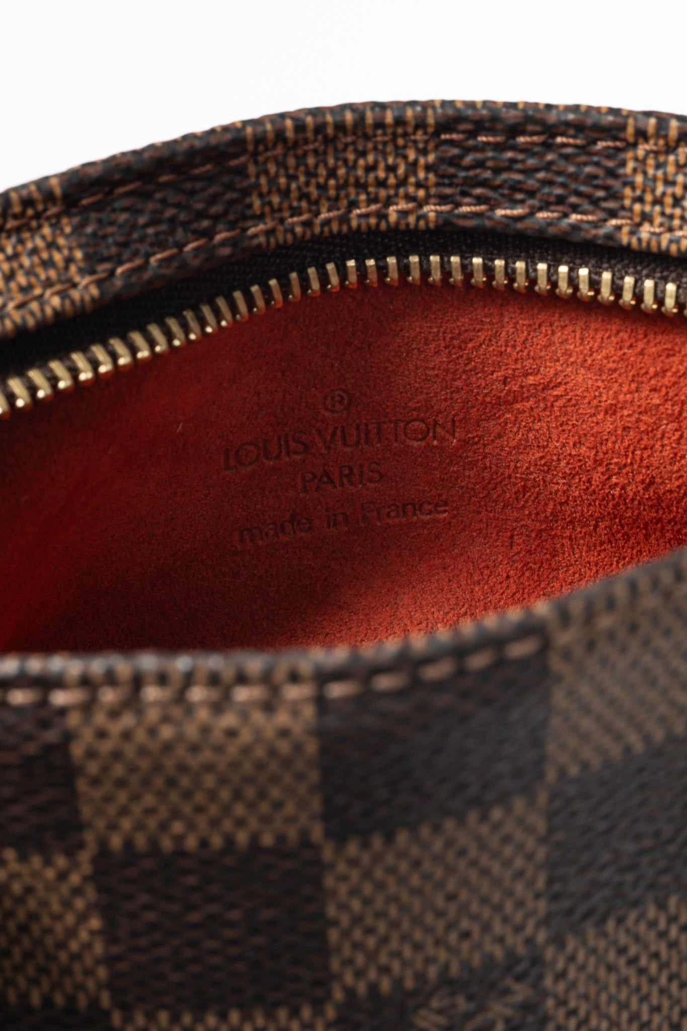 Louis Vuitton Manosque GM Damier Ebene Canvas Mini Tote