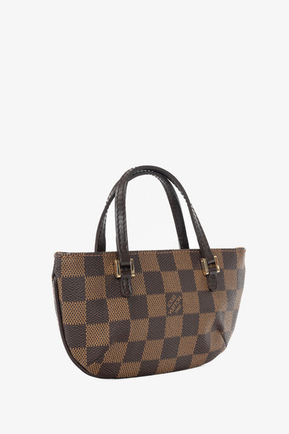 Louis Vuitton Manosque GM Damier Ebene Canvas Mini Tote