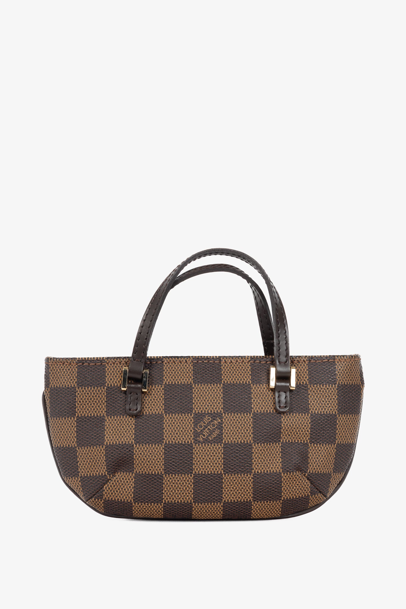 Louis Vuitton Manosque GM Damier Ebene Canvas Mini Tote