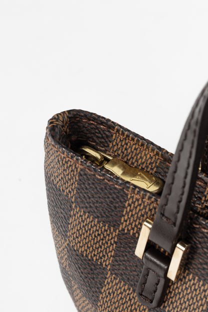 Louis Vuitton Manosque GM Damier Ebene Canvas Mini Tote